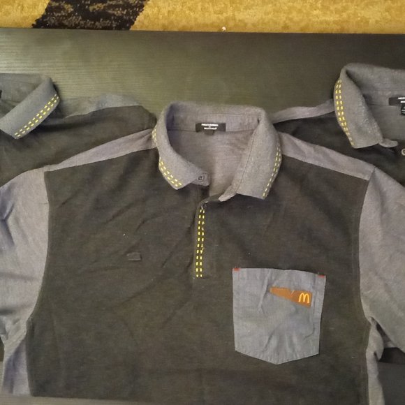 SET OF 3 - McDonald’s Timeless Elements Uniform Shirt - Size L - Picture 5 of 8